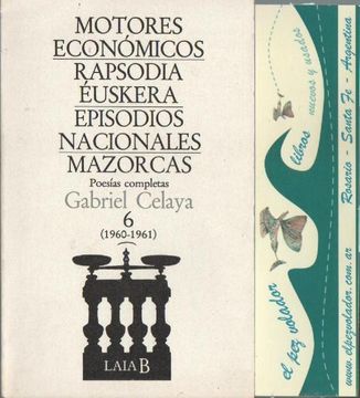 portada Poesia Completa de g Celaya (t. 6)