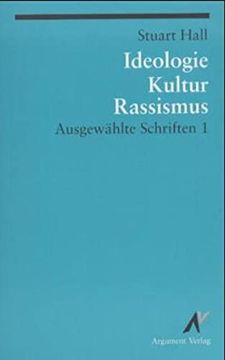 portada Ausgewählte Schriften 1. Ideologie, Kultur, Rassismus: Bd 1 (in German)
