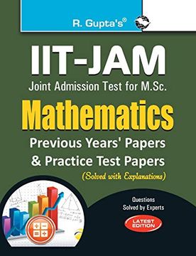 portada Iit-Jam-M. Sc. (Mathematics) Previous Papers (Solved) (in English)