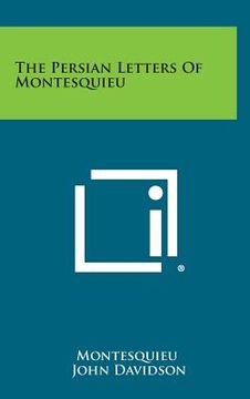 portada The Persian Letters of Montesquieu (in English)