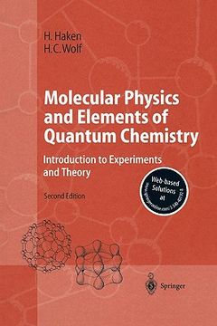 portada molecular physics and elements of quantum chemistry: introduction to experiments and theory