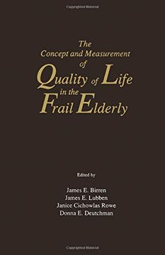 portada The Concept and Measurement of Quality of Life in the Frail Elderly (en Inglés)
