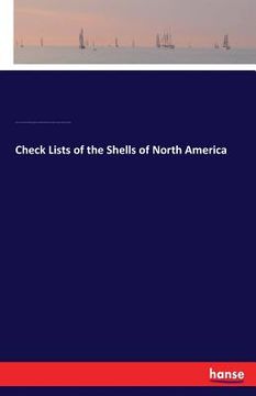 portada Check Lists of the Shells of North America (en Inglés)