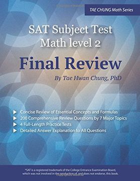 portada SAT Subject Test Math Level 2 Final Review