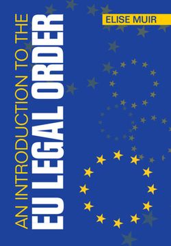 portada An Introduction to the eu Legal Order (in English)