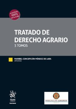 portada Tratado de Derecho Agrario / 3 Tomos