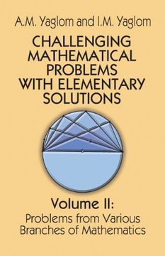 portada Challenging Mathematical Problems With Elementary Solutions (Volume 2) (en Inglés)