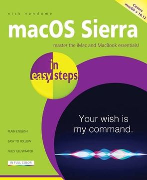 portada Macos Sierra in Easy Steps: Covers os x 10. 12 (in English)