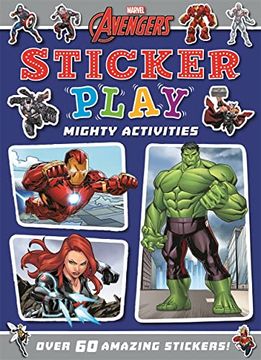 portada Marvel Avengers: Sticker Play (en Inglés)