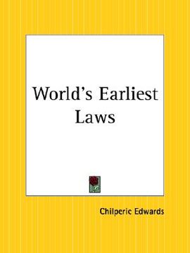 portada world's earliest laws