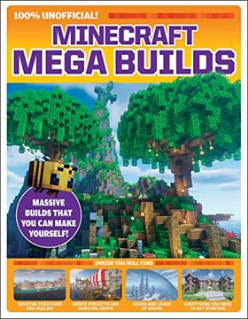 portada Minecraft Mega Builds: An afk Book (en Inglés)