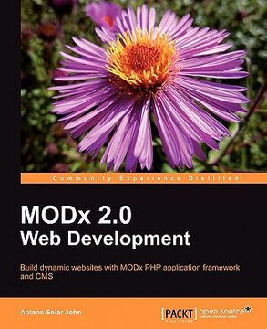 portada modx 2.0 web development (in English)