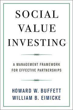 portada Social Value Investing: A Management Framework for Effective Partnerships 