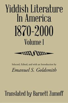 portada Yiddish Literature in America 1870–2000: Volume 1