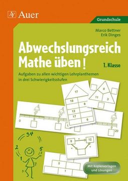 portada Abwechslungsreich Mathe Üben 1. Klasse (en Alemán)