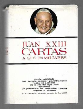 portada Juan Xxiii, Cartas a sus Familiares