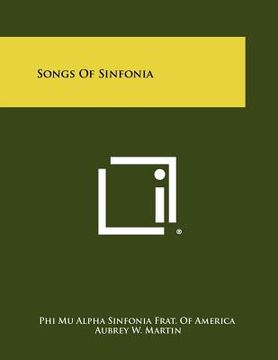 portada songs of sinfonia (en Inglés)