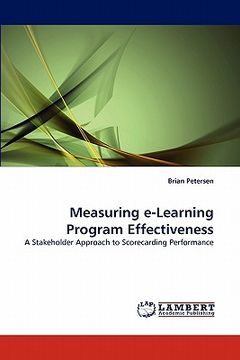 portada measuring e-learning program effectiveness (in English)