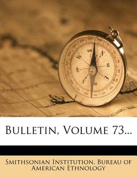 portada bulletin, volume 73... (in English)