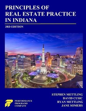 portada Principles of Real Estate Practice in Indiana: 3rd Edition