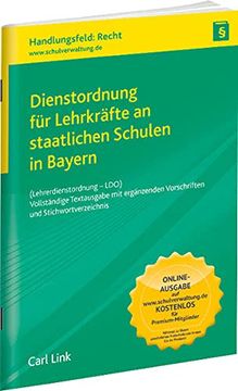 portada Dienstordnung für Lehrkräfte an Staatlichen Schulen in Bayern: Vollständige Textausgabe mit Ergänzenden Vorschriften und Stichwortverzeichnis (in German)