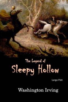 portada The Legend of Sleepy Hollow: Large Print (in English)