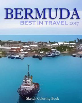 portada Bermuda Sketch Coloring Book: Best In Travel 2017 (en Inglés)