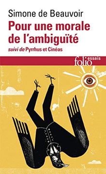 portada Pour une Morale de L'Ambiguité (in French)