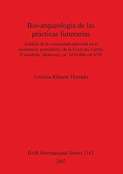 portada Bio-arqueologia de las practicas funerarias (BAR International Series)