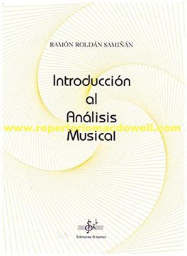portada Introducción al Análisis Musical (in Spanish)