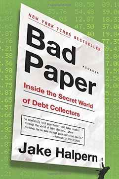 portada Bad Paper: Inside the Secret World of Debt Collectors (en Inglés)
