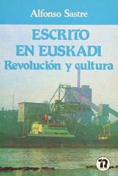 portada Escrito en Euskadi (TALASA)