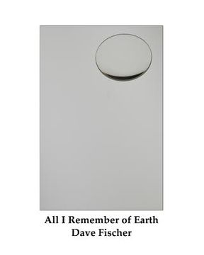 portada All I Remember of Earth (en Inglés)