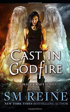 portada Cast in Godfire: An Urban Fantasy Romance (The Mage Craft Series) (en Inglés)