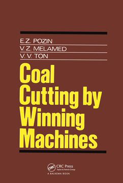 portada Coal Cutting by Winning Machines (en Inglés)