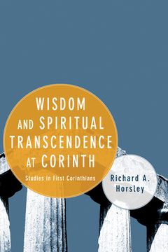 portada Wisdom and Spiritual Transcendence at Corinth (en Inglés)
