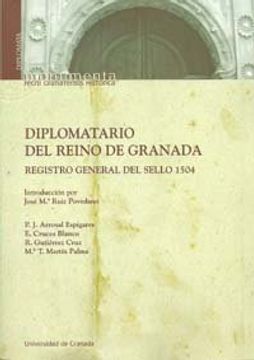 portada Diplomatario del Reino de Granada (Monumenta Regni Granatensis/ Diplomata)