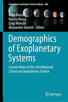 portada Demographics of Exoplanetary Systems: Lecture Notes of the 3rd Advanced School on Exoplanetary Science (en Inglés)