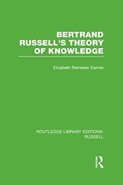 portada Bertrand Russell's Theory of Knowledge (en Inglés)