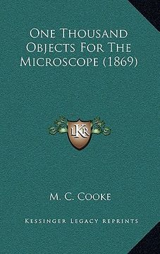 portada one thousand objects for the microscope (1869) (in English)