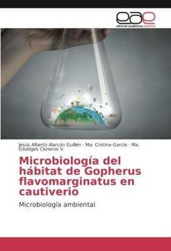 portada Microbiología del hábitat de Gopherus flavomarginatus en cautiverio (in Spanish)