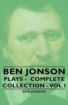 portada ben jonson - plays - complete collection - vol i