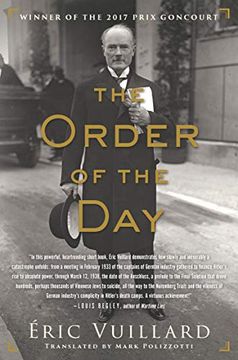 portada The Order of the day (in English)