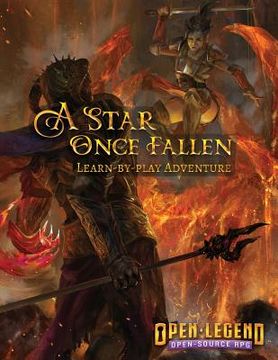 portada A Star Once Fallen: Open Legend Learn-by-play Adventure Module (en Inglés)