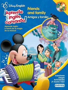 portada Disney English. Friends and Family = Amigos y Familia (in English)