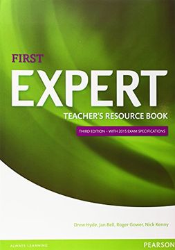 portada Expert First. Teacher's Resource Book. Third Edition With 2015 Exam Specifications 