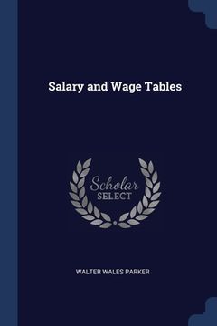 portada Salary and Wage Tables (en Inglés)