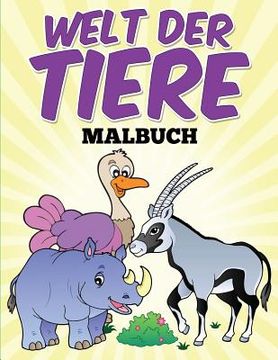 portada "Welt der Tiere" Malbuch (en Alemán)
