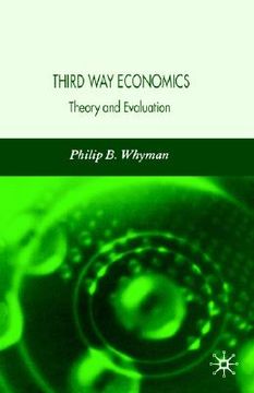 portada third way economics: theory and evaluation (en Inglés)