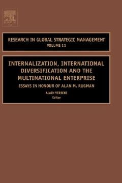 portada internalization, international diversification and the multinational enterprise: essays in honor of alan m rugman (en Inglés)